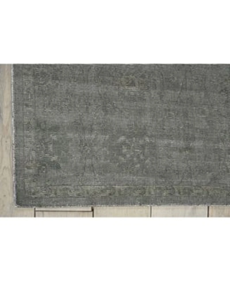 Nourison Home Luminance Lum06 Charcoal Rug