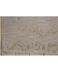 Nourison Home Opaline OPA08 Silver 5'6" x 7'5" Area Rug
