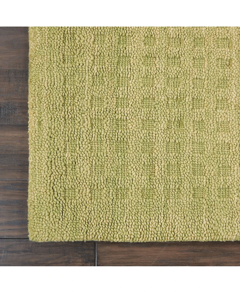 Nourison Home Marana MNN01 Green 2'3" x 8' Runner Rug