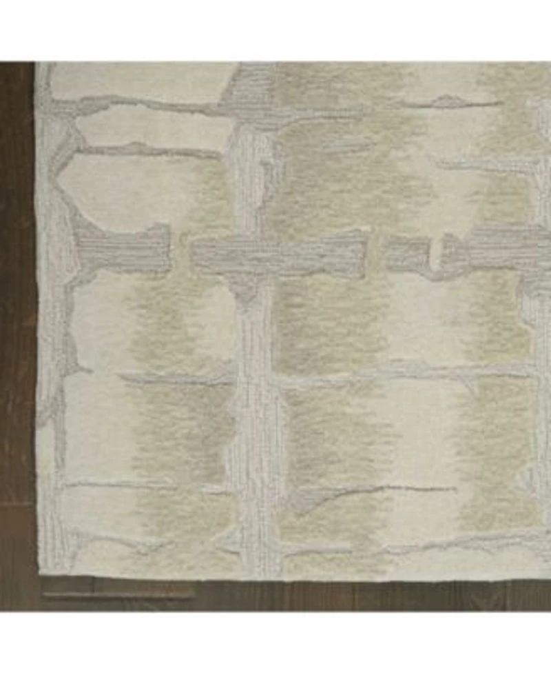 Nourison Home Symmetry Smm04 Ivory Rug
