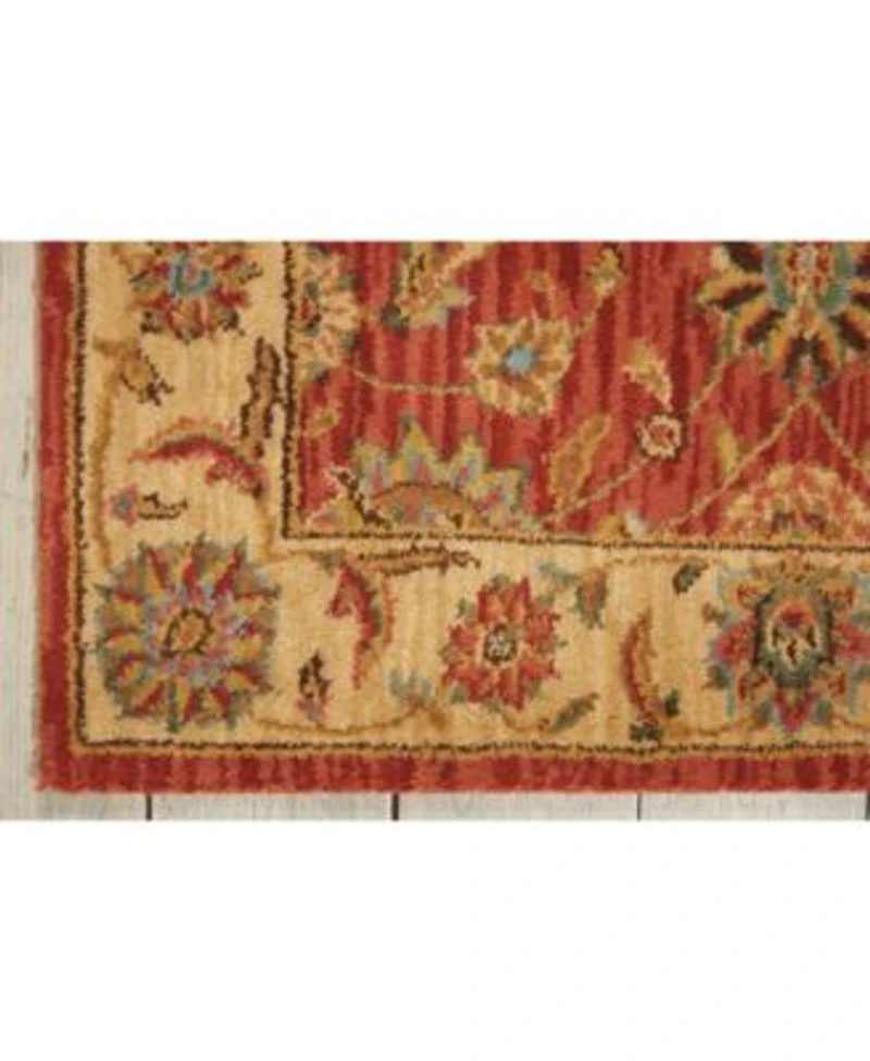 Nourison Home Living Treasures Li05 Rust Rug