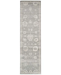 Nourison Home Luminance LUM06 Gray 2'3" x 8' Runner Rug