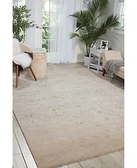 Nourison Home Opaline OPA06 Beige 3'9" x 5'9" Area Rug