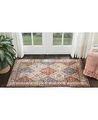 Closeout! Nourison Home Lagos LAG01 Cream 5'3" x 7'6" Area Rug