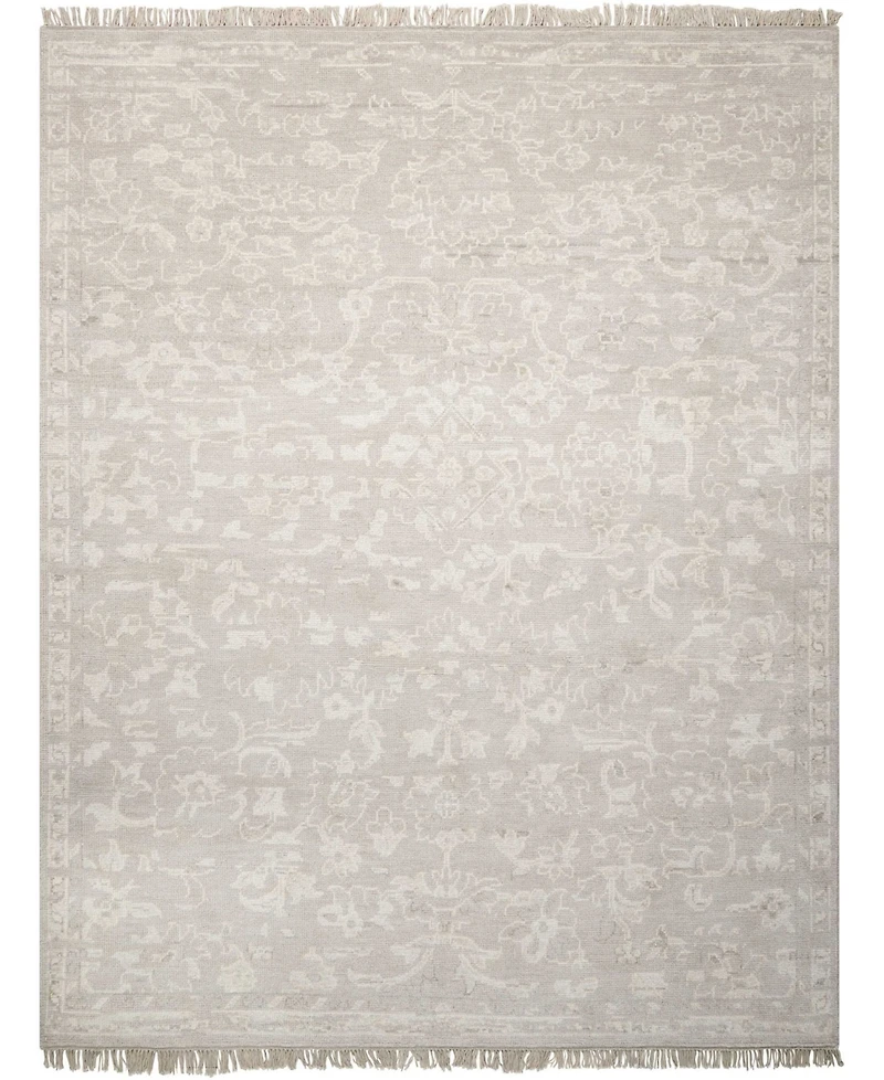 Nourison Home Elan ELN03 Silver 5'6" x 8' Area Rug