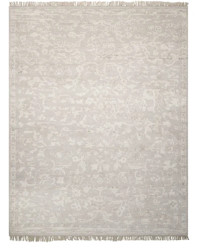 Nourison Home Elan ELN03 Silver 5'6" x 8' Area Rug
