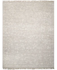 Nourison Home Elan ELN03 Silver 5'6" x 8' Area Rug