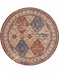 Closeout! Nourison Home Lagos LAG04 Mist 5'3" x 7'6" Area Rug