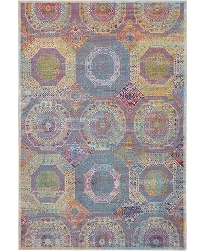 Nourison Home Ankara Global ANR05 Multi 4' x 6' Area Rug
