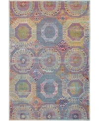 Nourison Home Ankara Global ANR05 Multi 4' x 6' Area Rug