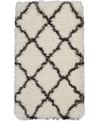 Nourison Home Luxe Shag Lxs02 Ivory Rug