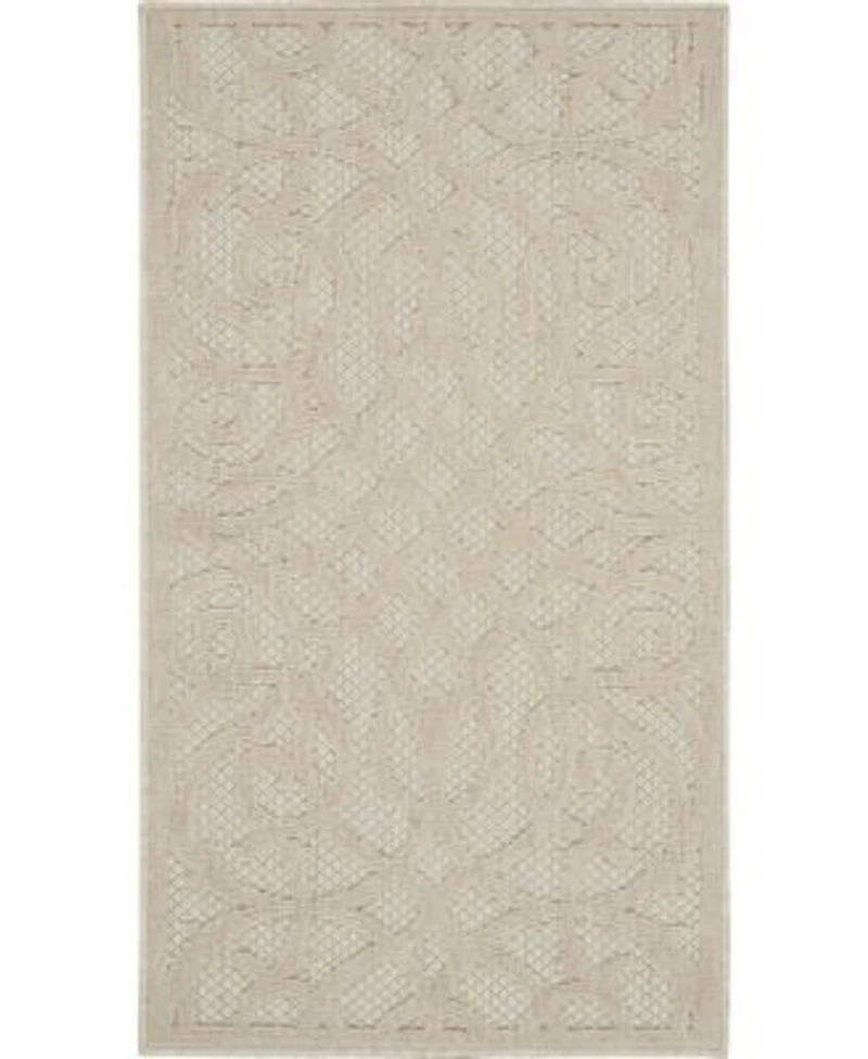 Nourison Home Cozumel Czm04 Cream Rug