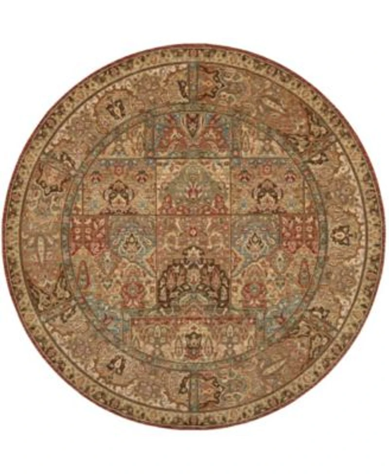 Nourison Home Living Treasures Li02 Multi Rug
