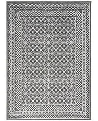 Nourison Home Palermo PMR02 Charcoal 5'3" x 7'3" Area Rug