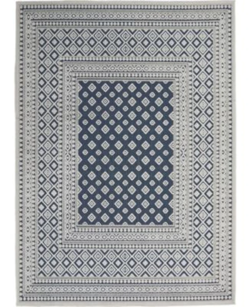 Nourison Home Key Largo Klg02 Blue Rug