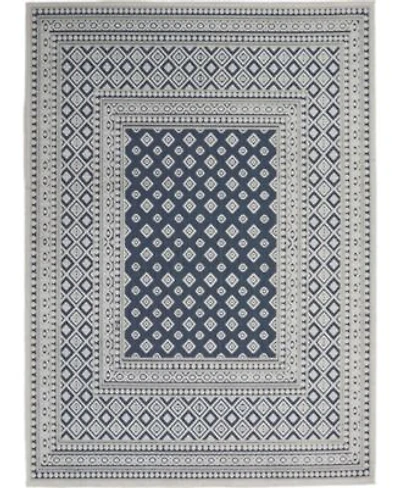 Nourison Home Key Largo Klg02 Blue Rug