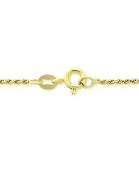 Giani Bernini Twist Rope Ankle Bracelet 18k Gold-Plated Sterling Silver, also available Created for Macy's