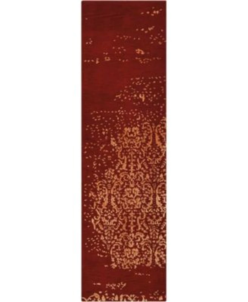 Nourison Home Opaline Opa08 Cinnabar Rug