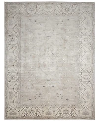 Nourison Home Aldora ALD01 Silver 7'9" x 9'9" Area Rug