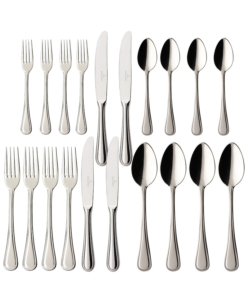 Villeroy & Boch Merlemont 20 Piece Flatware Service for 4