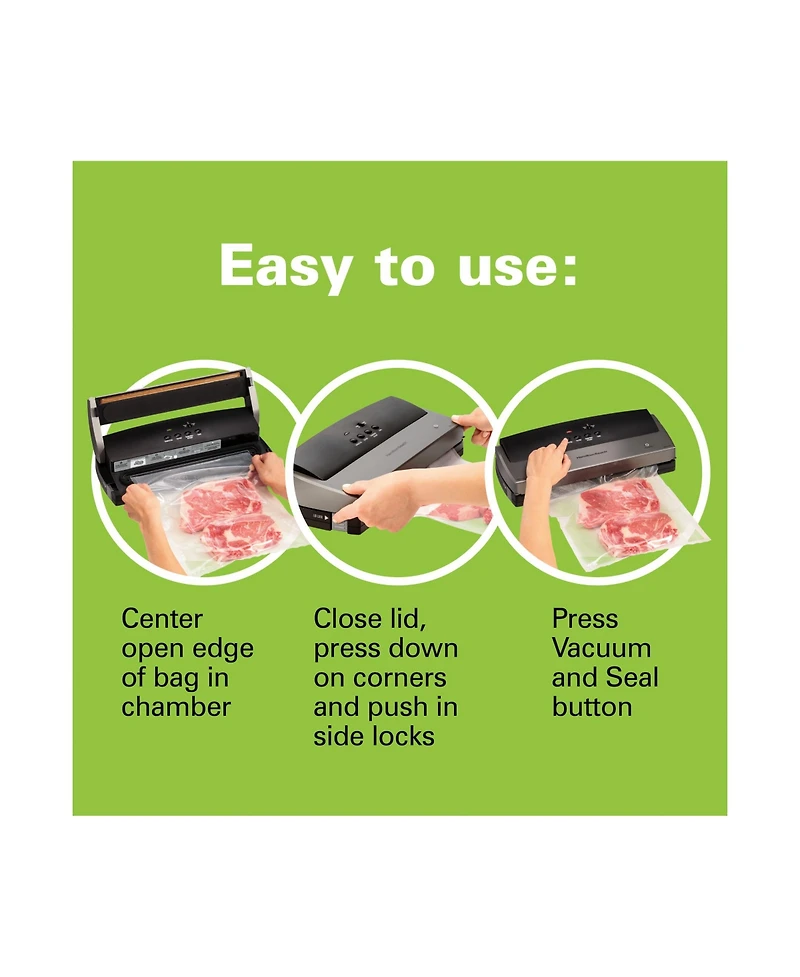 Hamilton Beach Nutri Fresh Vacuum Sealer - 78214