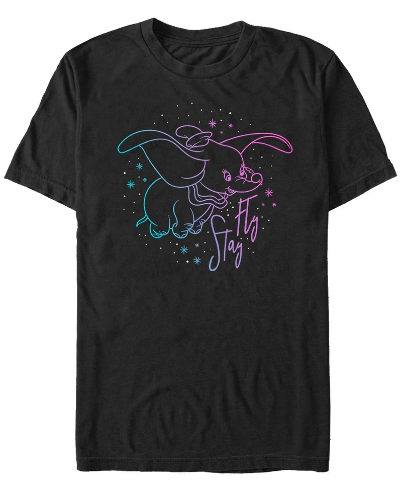 Fifth Sun Men's Stay Fly Dumbo Short Sleeve T-Shirt
