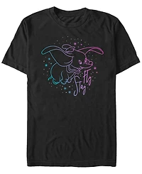 Fifth Sun Men's Stay Fly Dumbo Short Sleeve T-Shirt