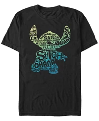 Fifth Sun Men's Stitch Fill Short Sleeve T-Shirt