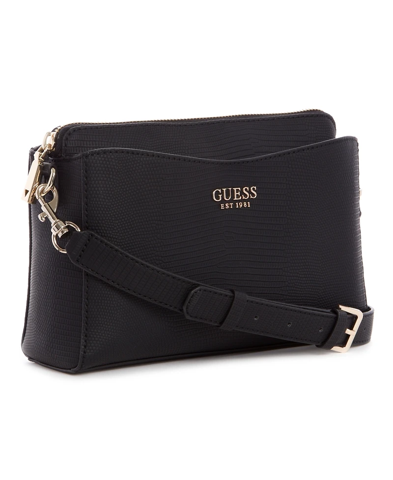 Guess Lyndi Small Triple Compartment Girlfriend Crossbody
