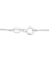 Diamond Heart 18" Pendant Necklace (1/10 ct. t.w.) in Sterling Silver