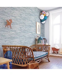 Tempaper Moire Dots Peel and Stick Wallpaper