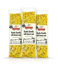 Tiberino One Pot Dish - Risotto Carnaroli with Lemon - 7oz 200 Grams, Pack of 3