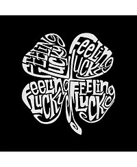 La Pop Art Feeling Lucky Men's Raglan Word T-shirt