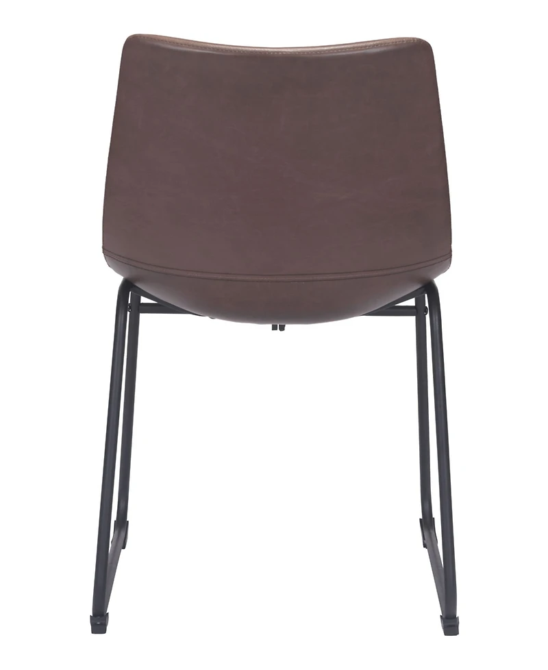 Zuo Smart Dining Chair, Set of 2