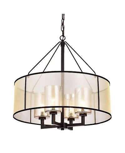 Home Accessories Sarina 25" 4-Light Indoor Pendant Lamp with Light Kit
