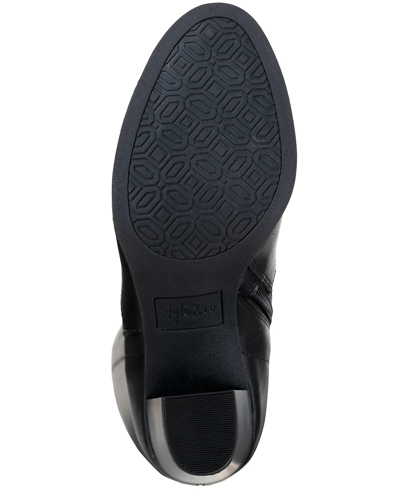 Style & Co Women's Addyy Knee High Dress Boots, Created for Macy's