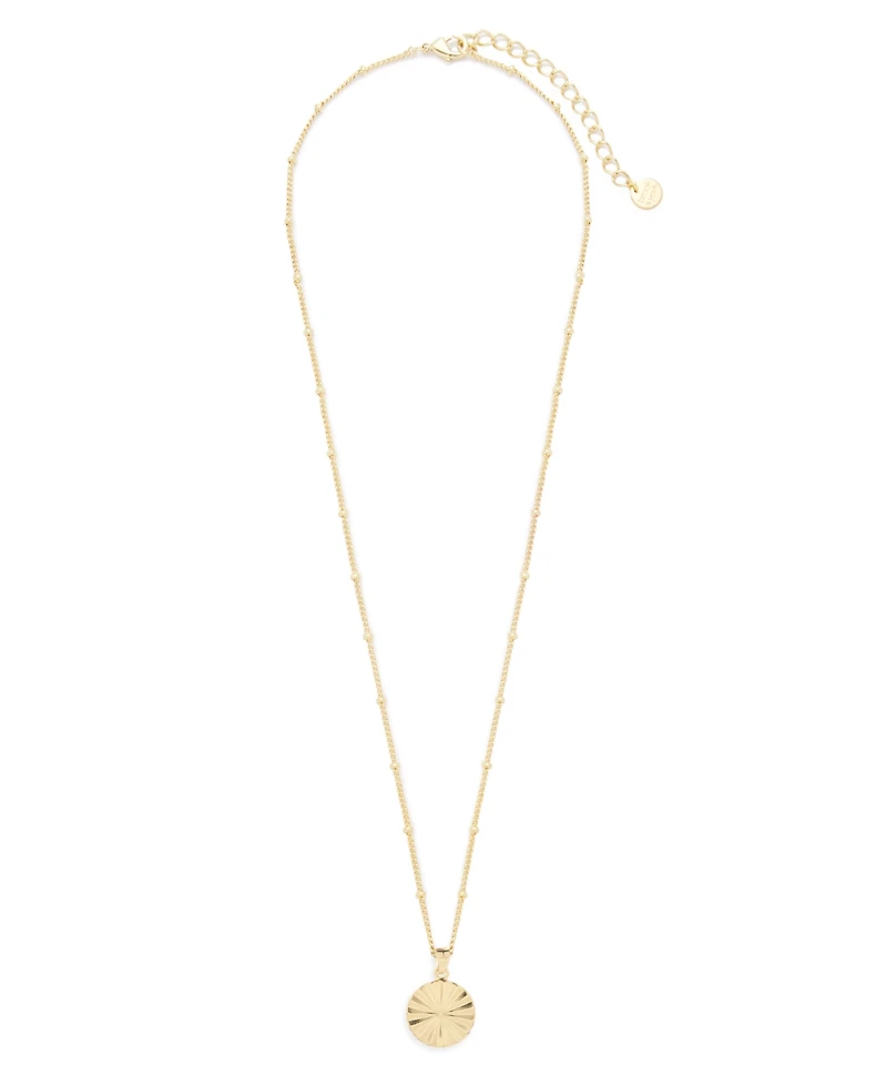 brook & york 14K Gold Plated Celeste Pendant Necklace