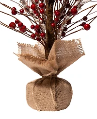 Glitzhome Christmas Berry Table Tree Decor