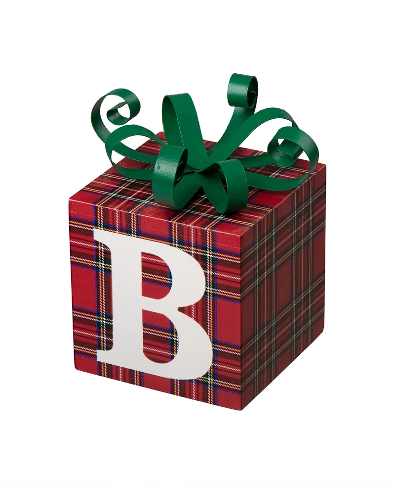 Glitzhome Wooden Double-Sided "Believe" Porch Decor
