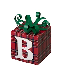 Glitzhome Wooden Double-Sided "Believe" Porch Decor