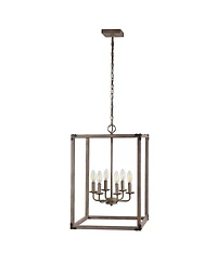 Jonathan Y Magnolia -Light Adjustable Rustic Farmhouse Led Pendant