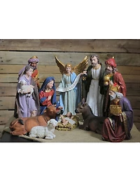 Northlight 11 Piece and Christmas Nativity Figurine Set
