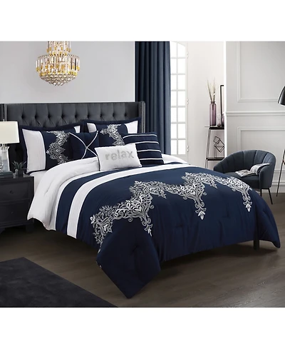 Stratford Park Zuri 6-Piece Comforter Set, Queen