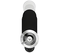 Nespresso Vertuo Next Deluxe Coffee and Espresso Machine by De'Longhi in Chrome