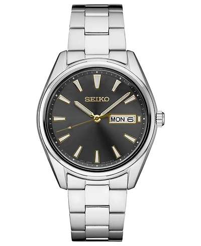 Seiko Men's Essential Stainless Steel Bracelet Watch 40.2mm