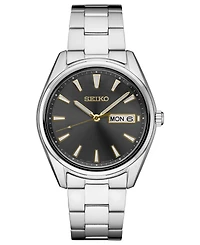 Seiko Men's Essential Stainless Steel Bracelet Watch 40.2mm