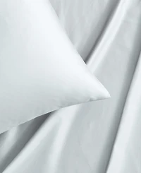 Vera Wang Solid 800 Thread Count Cotton Sateen 4 Piece Sheet Set