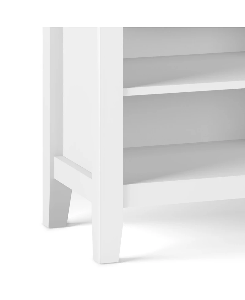 Simpli Home Artisan Solid Wood Bedside Table