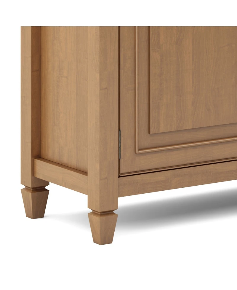 Simpli Home Connaught Solid Wood Entryway Storage Cabinet