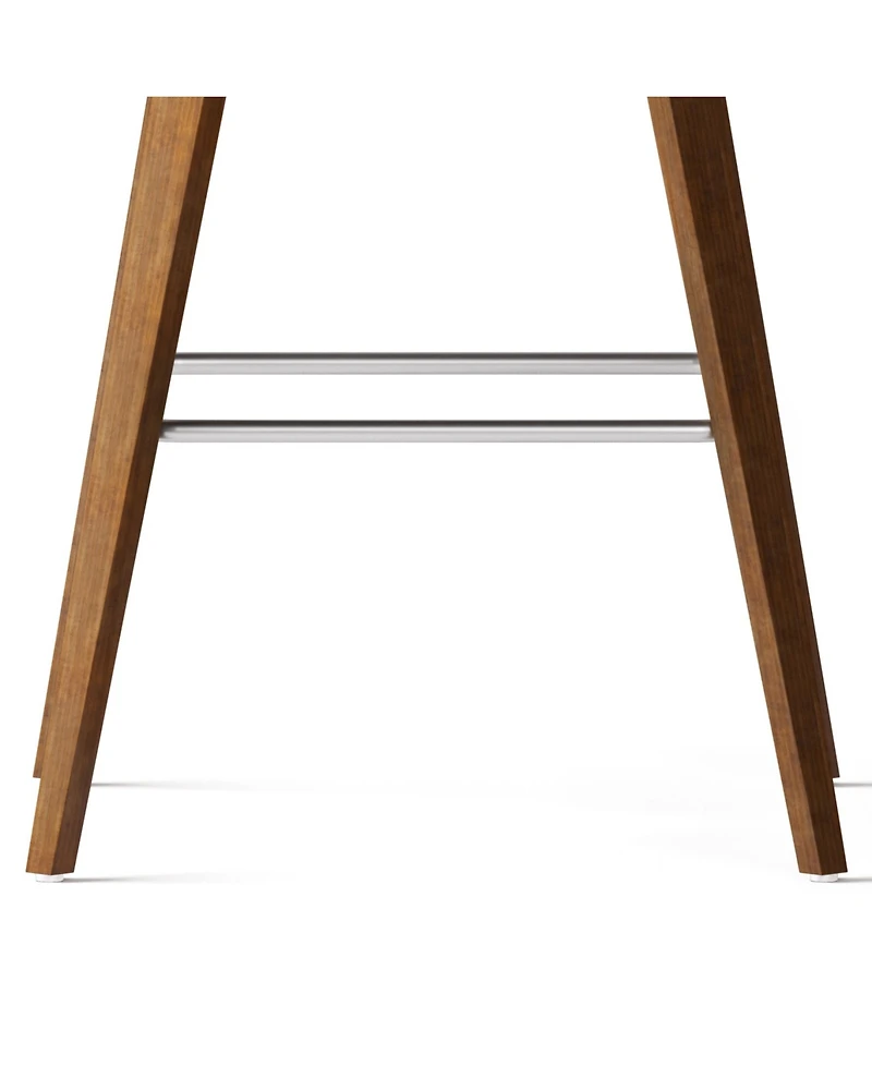 Simpli Home Randolph Bentwood Counter Height Stool, Set of 2